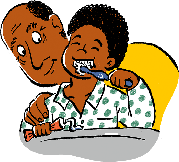 Starting-Reception-brushing-teeth