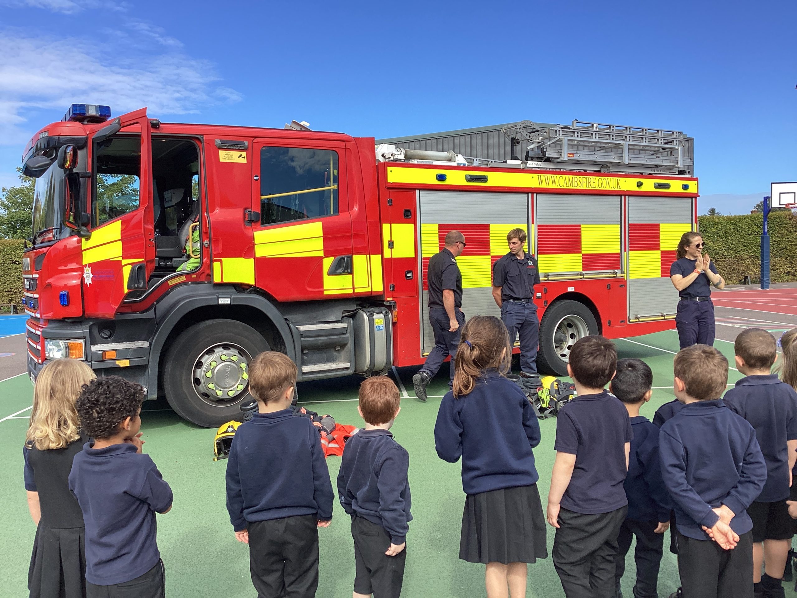 Fire Fighters Visit